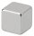MAUL Magnete silber, Metall 0,5 x 0,5 x 0,5 cm, 10 St.