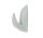 MAUL Magnethaken grau, Metall 3,4 x 2,4 cm, 2 St.