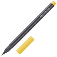 FABER-CASTELL Grip Fineliner gelb 0,4 mm, 1 St.