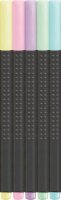 FABER-CASTELL Grip Pastell Fineliner farbsortiert 0,4 mm,...