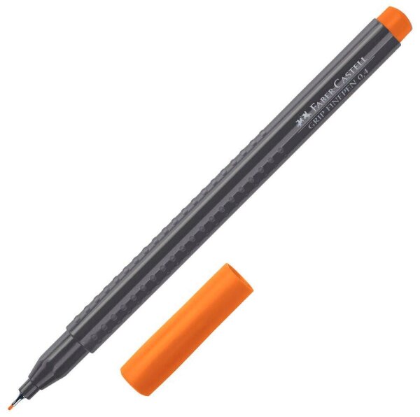 FABER-CASTELL Grip Fineliner orange 0,4 mm, 1 St.