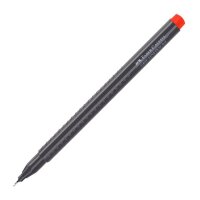 FABER-CASTELL Grip Fineliner rot 0,4 mm, 1 St.