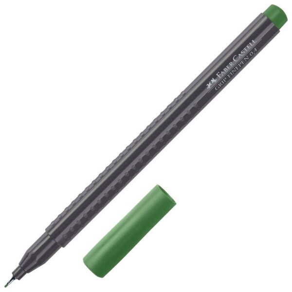 FABER-CASTELL Grip Fineliner grün 0,4 mm, 1 St.