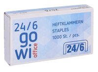 Gowi Heftklammern 24/6, 1.000 St.