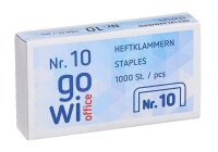 Gowi Heftklammern No.10, 1.000 St.