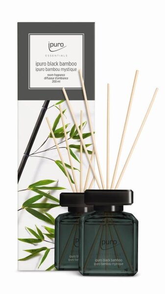 ipuro Raumduft ESSENTIALS black bamboo herb 200 ml, 1 St.
