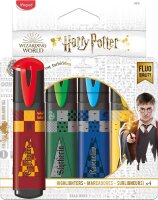 maped Harry Potter Textmarker farbsortiert, 4 St.