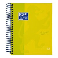 OXFORD Collegeblock European Book kariert DIN A6 farbiger Rand, 1 Block