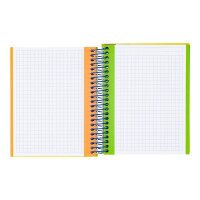 OXFORD Collegeblock European Book kariert DIN A6 farbiger Rand, 1 Block