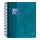 OXFORD Collegeblock European Book kariert DIN A6 farbiger Rand, 1 Block