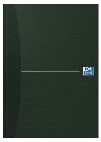 OXFORD Notizbuch Office Book DIN A4 liniert, schwarz Hardcover 192 Seiten, 1 St.