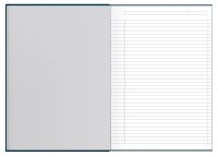 OXFORD Notizbuch Office Book DIN A4 liniert, schwarz Hardcover 192 Seiten, 1 St.