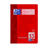 OXFORD Vokabelheft 2-Spalten Lineatur 53 liniert DIN A5 ohne Rand, 32 Blatt, 1 St.