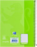 OXFORD Collegeblock Schule Kleinformat liniert DIN A5 Innenrand, 1 Block