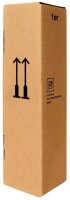 Flaschenkartons für 1 Flasche 11,0 x 11,0 x 42,5 cm,...