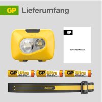 GP Discovery CH42 LED Stirnlampe gelb 5,9 cm, 1 St.