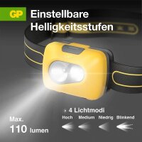 GP Discovery CH42 LED Stirnlampe gelb 5,9 cm, 1 St.