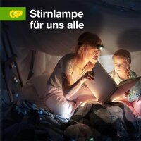 GP Discovery CH43 LED Stirnlampe grün 6,1 cm, 1 St.
