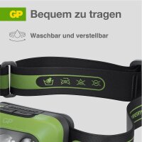 GP Discovery CH43 LED Stirnlampe grün 6,1 cm, 1 St.