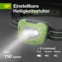 GP Discovery CH43 LED Stirnlampe grün 6,1 cm, 1 St.