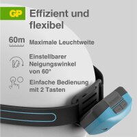 GP Discovery CH44 LED Stirnlampe blau 6,1 cm, 1 St.