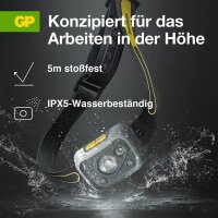 GP Discovery CHW54 LED Stirnlampe grau 6,6 cm, 1 St.