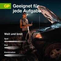 GP Discovery CHW54 LED Stirnlampe grau 6,6 cm, 1 St.