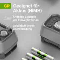 GP Discovery CHW54 LED Stirnlampe grau 6,6 cm, 1 St.