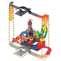 Mattel GAMES Hot Wheels City Track Pack Autorennbahn, 1...