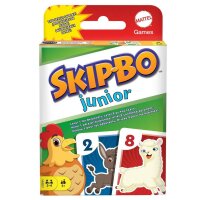 Mattel GAMES Skip-Bo Junior Kartenspiel, 1 St.