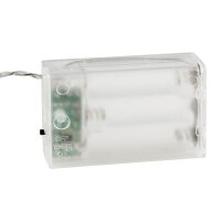 Idena 30er LED Lichterkette transparent 1,75 m, 1 St.