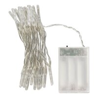 Idena 30er LED Lichterkette transparent 1,75 m, 1 St.