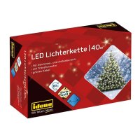 Idena 40er LED Lichterkette grün 11,9 m, 1 St.