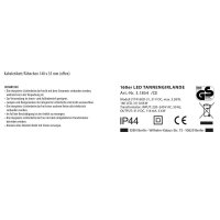 Idena Tannengirlande 160er LED Lichterkette grün 10,0 m  ( 31854 )
