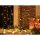 Idena NewTec 200er LED Lichtervorhang transparent 1,5 m, 1 St.