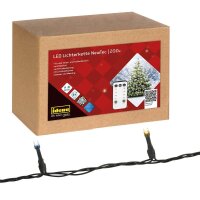 Idena NewTec 200er LED Lichterkette grün 27,9 m, 1 St.