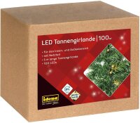 Idena Tannengirlande 100er LED Lichterkette grün 5,0 m, 1 St.