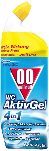 00 WC AktivGel 4in1 WC-Reiniger Cool Arctic, 750 ml