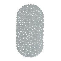 relaxdays Badewannenmatte grau 66,5 x 34,5 cm