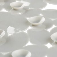 relaxdays Badewannenmatte grau 66,5 x 34,5 cm
