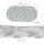 relaxdays Badewannenmatte grau 66,5 x 34,5 cm