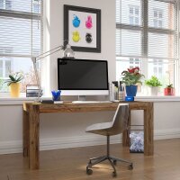 relaxdays Schreibtischset schwarz