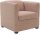 DOMO Collection Sessel BOB rosa schwarz Stoff 72,0 cm 75,0 cm, 1 St.