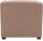 DOMO Collection Sessel BOB rosa schwarz Stoff 72,0 cm 75,0 cm, 1 St.