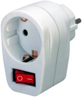 brennenstuhl Steckdosenadapter mit Schalter, 1 St.