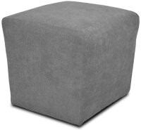 DOMO Collection Wohnzimmer-Hocker BOB 22191400-2749 grau,...