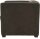 DOMO Collection Sessel BOB braun schwarz Stoff 72,0 cm 75,0 cm, 1 St.