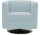 DOMO Collection Sessel BOB hellblau silber Stoff 72,0 cm 75,0 cm, 1 St.