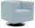DOMO Collection Sessel BOB hellblau silber Stoff 72,0 cm 75,0 cm, 1 St.