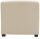 DOMO Collection Sessel BOB beige schwarz Stoff 72,0 cm 75,0 cm, 1 St.